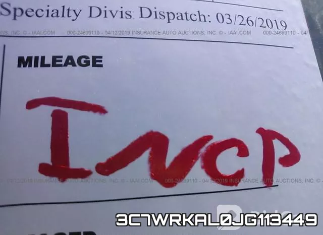 3C7WRKAL0JG113449 фото 7