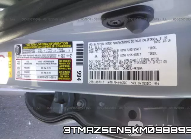 3TMAZ5CN5KM098893 фото 10