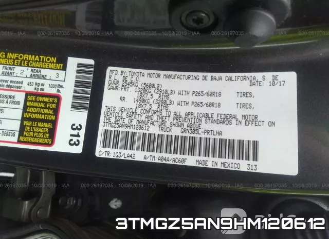 3TMGZ5AN9HM120612 фото 10