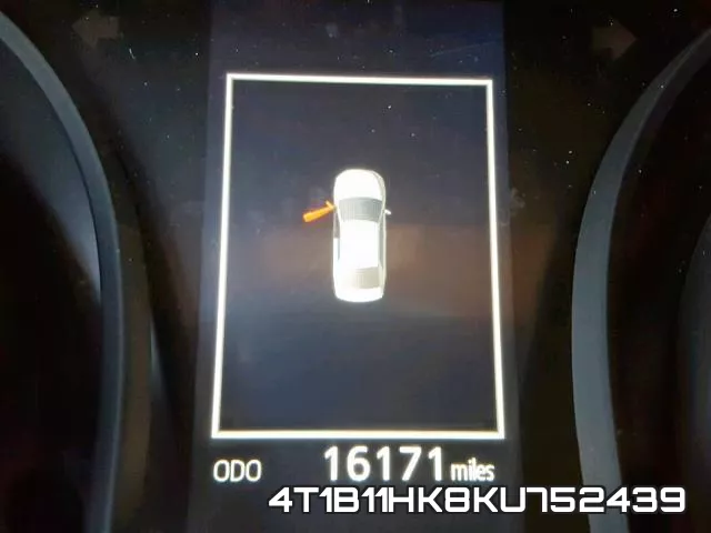 4T1B11HK8KU752439 фото 9