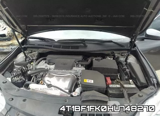 4T1BF1FK0HU748270 фото 2