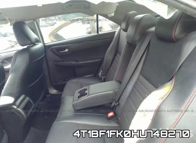 4T1BF1FK0HU748270 фото 9