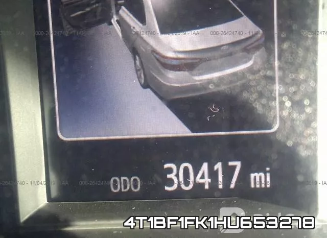 4T1BF1FK1HU653278 фото 8