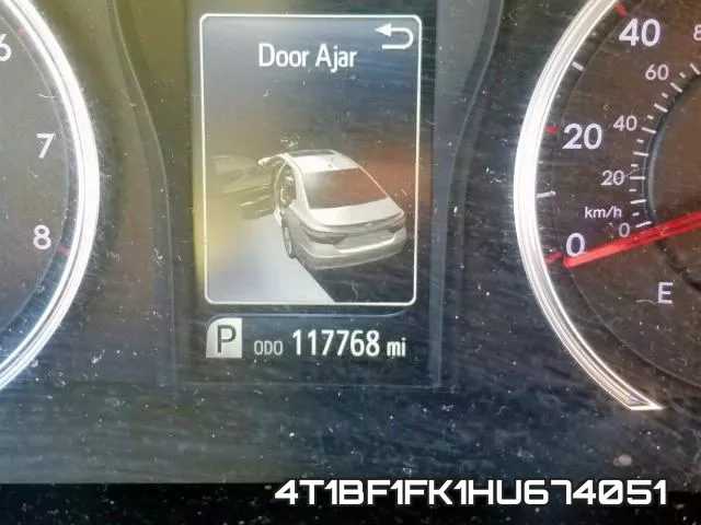 4T1BF1FK1HU674051 фото 8
