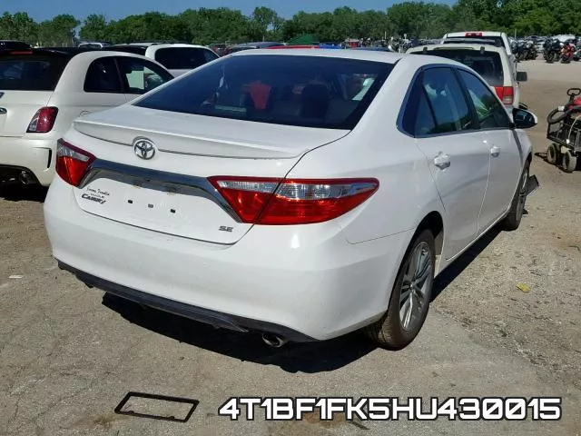 4T1BF1FK5HU430015 фото 5