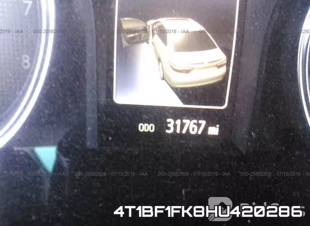 4T1BF1FK8HU420286 фото 8