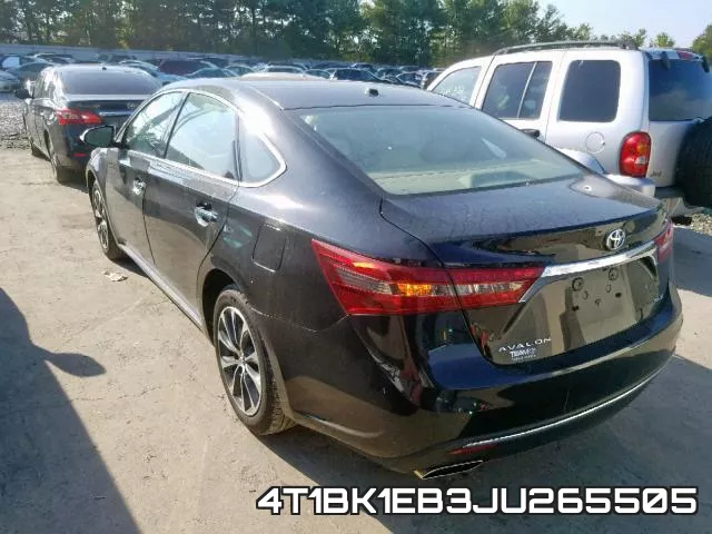 4T1BK1EB3JU265505 фото 4