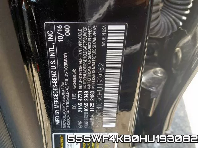 55SWF4KB0HU193082 фото 2