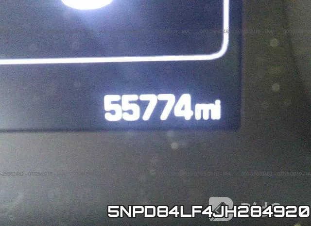 5NPD84LF4JH284920 фото 8