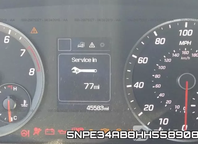 5NPE34AB8HH558908 фото 8