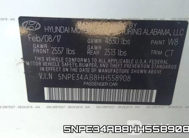 5NPE34AB8HH558908 фото 10