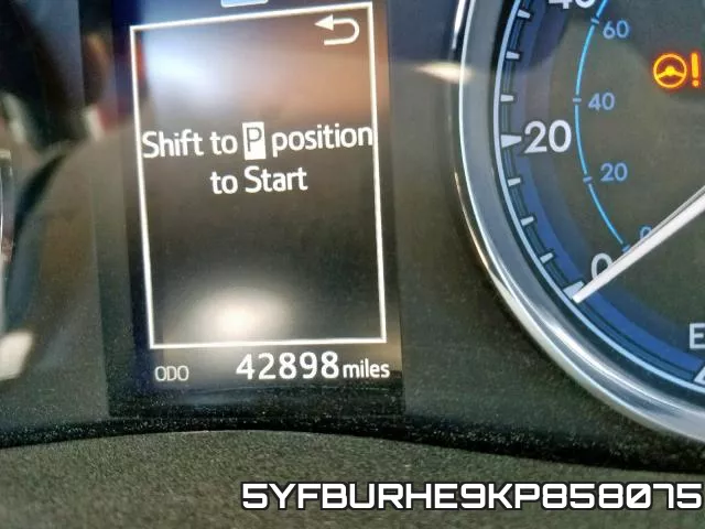 5YFBURHE9KP858075 фото 9
