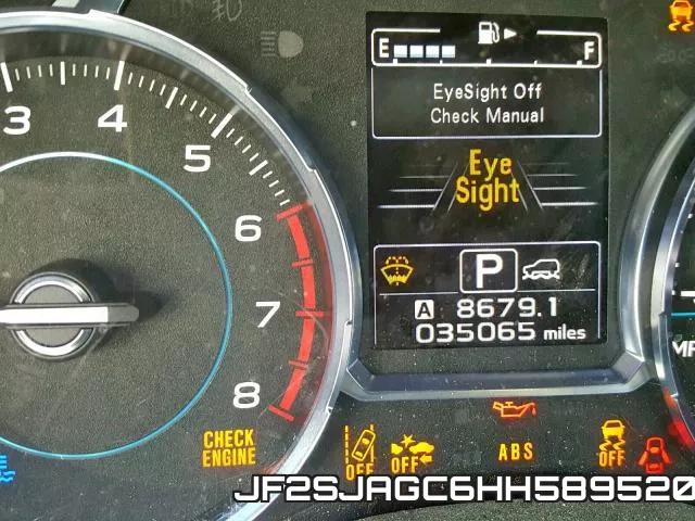 JF2SJAGC6HH589520 фото 9