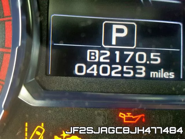 JF2SJAGC8JH477484 фото 9