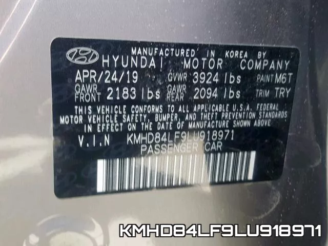 KMHD84LF9LU918971 фото 2