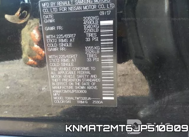 KNMAT2MT6JP510809 фото 10