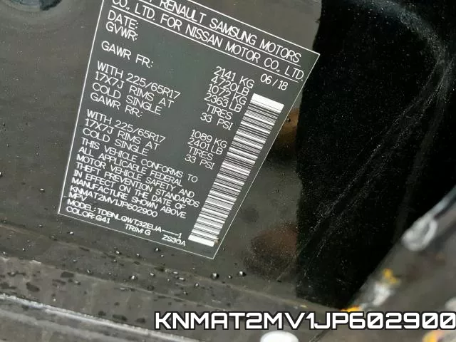 KNMAT2MV1JP602900 фото 2