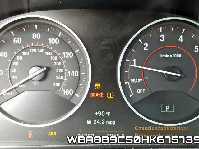 WBA8B9C50HK675739 фото 9