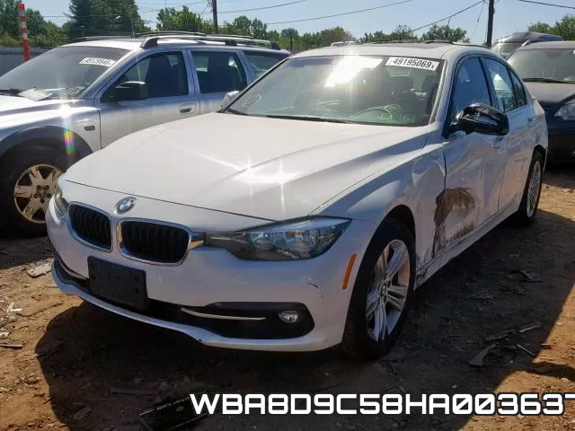 WBA8D9C58HA003637 фото 3
