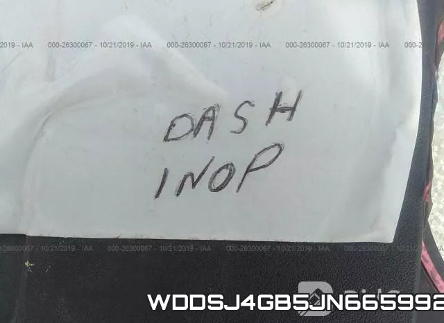WDDSJ4GB5JN665992 фото 8