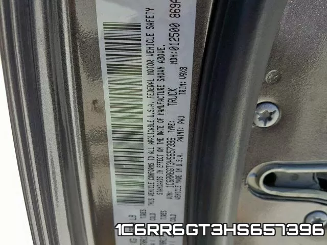 1C6RR6GT3HS657396 фото 2
