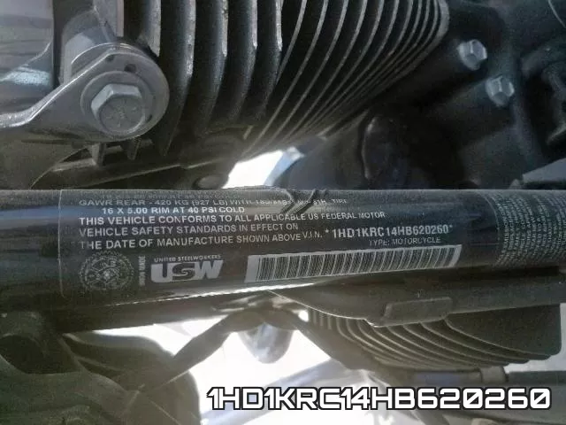 1HD1KRC14HB620260 фото 2