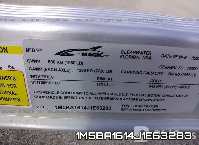 1M5BA1614J1E63283 фото 9