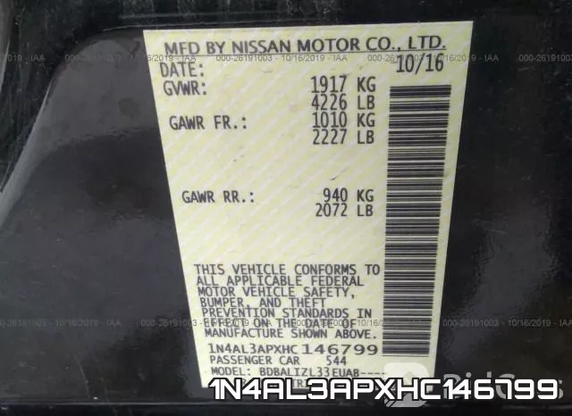 1N4AL3APXHC146799 фото 10