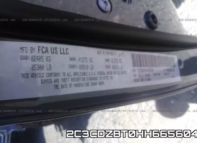 2C3CDZBT0HH665604 фото 10