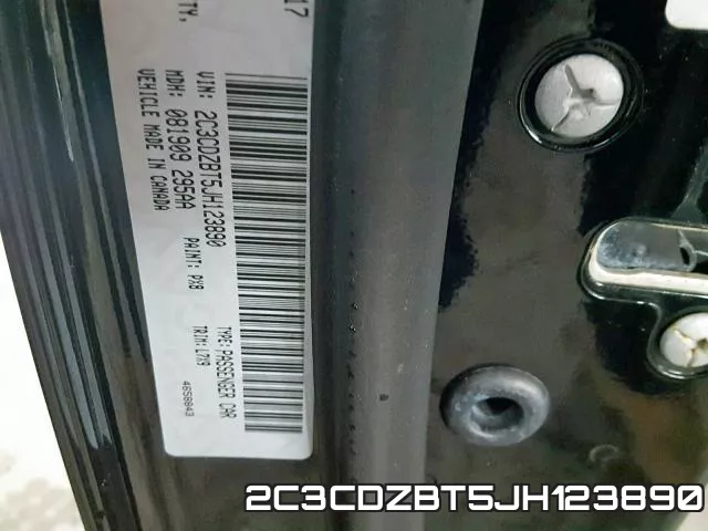 2C3CDZBT5JH123890 фото 2