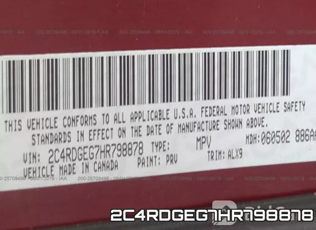 2C4RDGEG7HR798878 фото 9