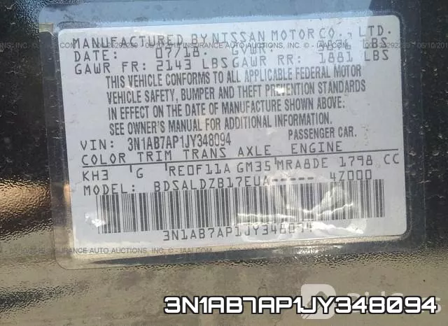 3N1AB7AP1JY348094 фото 10