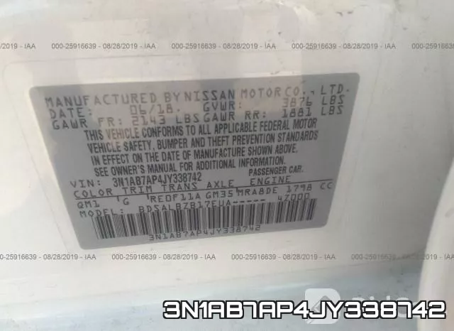 3N1AB7AP4JY338742 фото 10