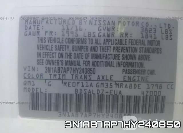 3N1AB7AP7HY240850 фото 10