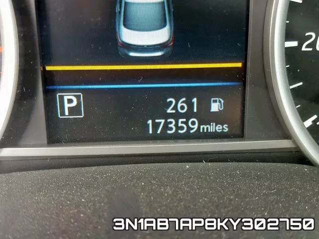 3N1AB7AP8KY302750 фото 8