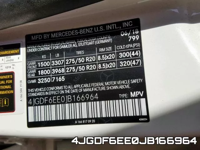 4JGDF6EE0JB166964 фото 2