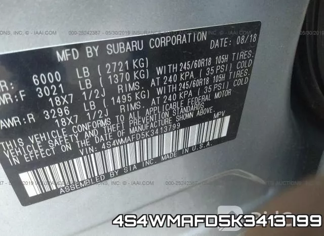 4S4WMAFD5K3413799 фото 10