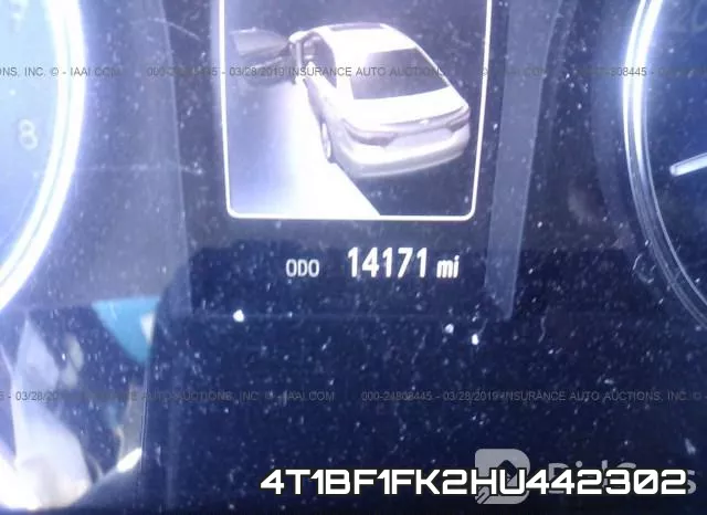 4T1BF1FK2HU442302 фото 8