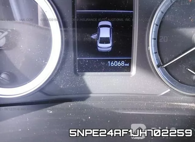 5NPE24AF1JH702259 фото 8