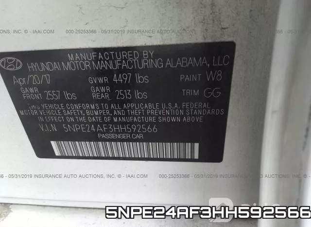 5NPE24AF3HH592566 фото 10