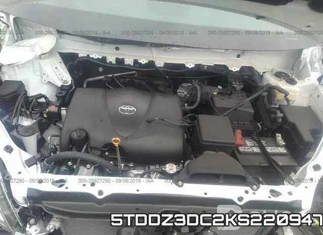 5TDDZ3DC2KS220947 фото 2
