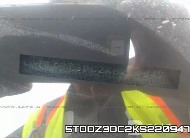 5TDDZ3DC2KS220947 фото 10
