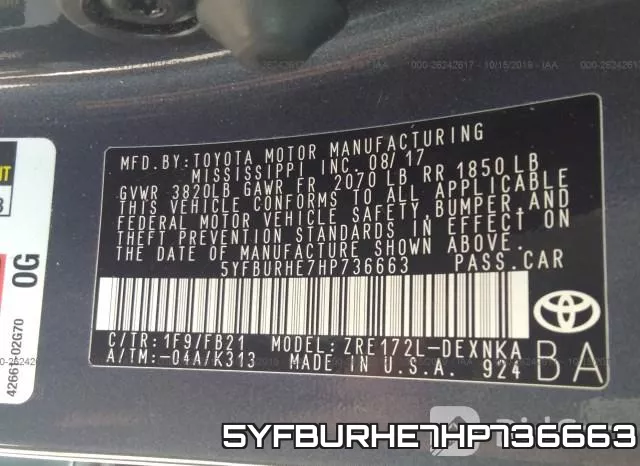 5YFBURHE7HP736663 фото 9