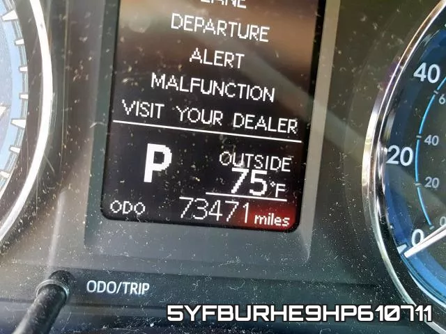 5YFBURHE9HP610711 фото 9