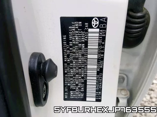 5YFBURHEXJP763555 фото 2