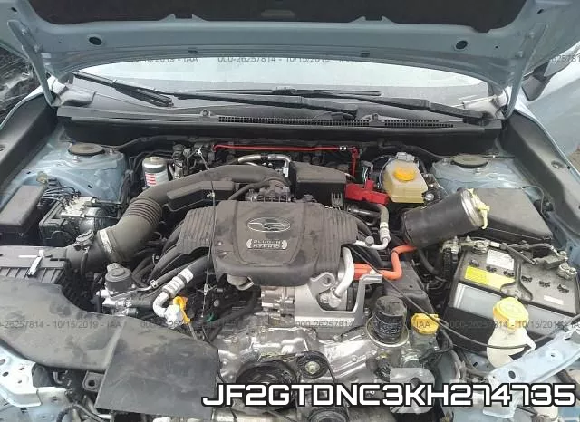 JF2GTDNC3KH274735 фото 2