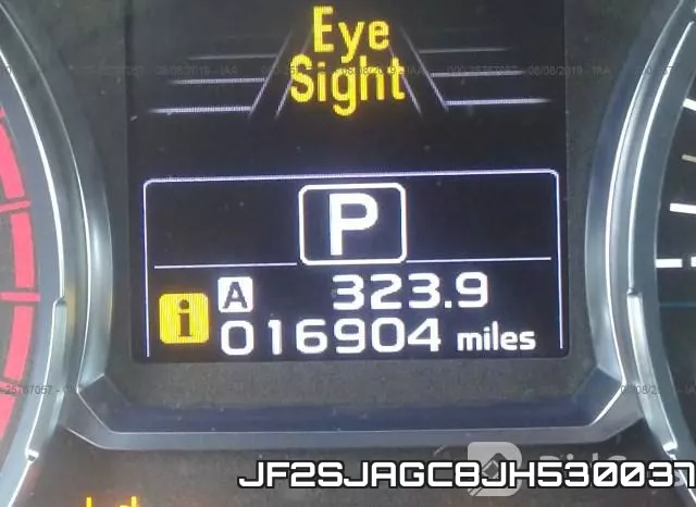 JF2SJAGC8JH530037 фото 8