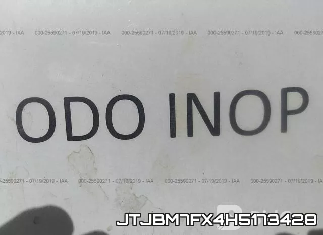 JTJBM7FX4H5173428 фото 8