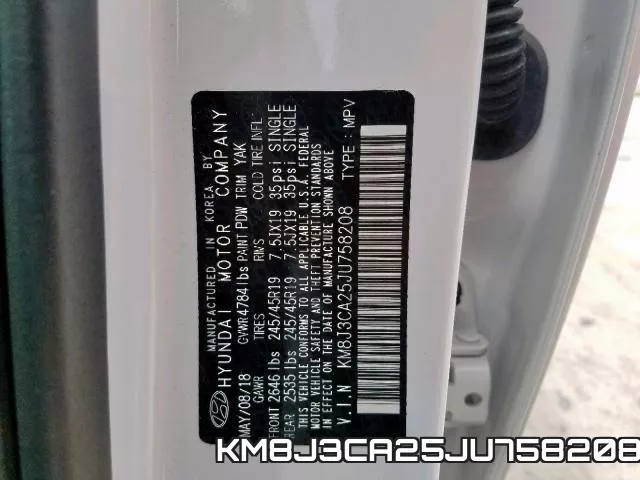 KM8J3CA25JU758208 фото 2