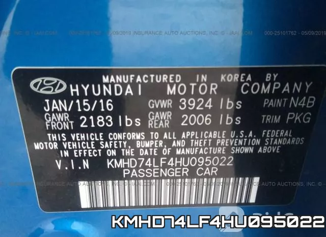 KMHD74LF4HU095022 фото 10